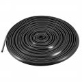 Edge Trim U Seal Extrusion Silicone Black Channel Protector Sheet Fits 0 5-2mm 5m 16 4ft Length 