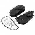 Kuafu Inner Outer Clutch Cover Compatible With 2006-2014 Can-am Outlander Renegade 500 650 800r 1000 Bombardier 800 Black