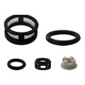 Side Feed Fuel Injector Repair Kit Filters Seals O-rings Pintle Caps Injectors Fit For 1991 Nissan 240sx Le Hatchback 2-door 2