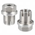 X Autohaux 1 Set M16 1-1 5 15mm Oversize Piggyback Oil Drain Plug Stainless Steel Self Tapping Pan Thread Repair Kit For Car