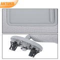 Left Right Side Sun Visor Sunshade With Mirror Gray For Corolla Sedan 4 Door 2009 2010 2011 2012 2013 Replacement 74320 12e00