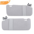 Left Right Side Sun Visor Sunshade With Mirror Gray For Corolla Sedan 4 Door 2009 2010 2011 2012 2013 Replacement 74320 12e00
