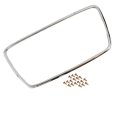 Bumper Grille Chrome Molding Trim Front For Mitsubishi Lancer Ralliart Gt 2009 2010 2011 2012 2013 2014 2015 Replace 6400b398