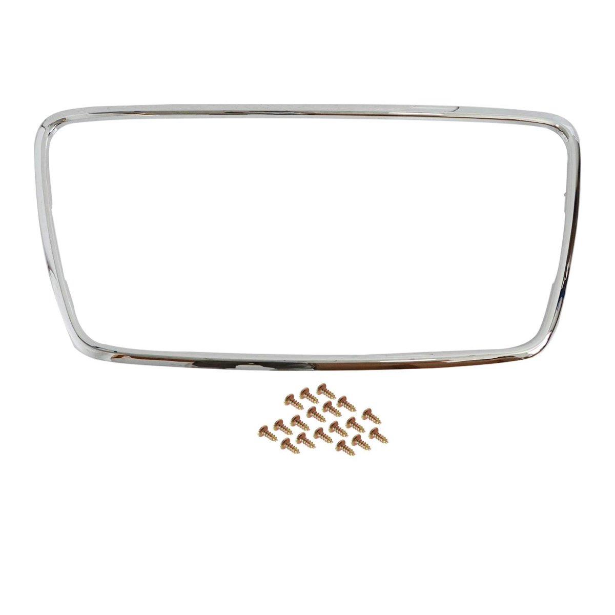 Bumper Grille Chrome Molding Trim Front For Mitsubishi Lancer Ralliart Gt 2009 2010 2011 2012 2013 2014 2015 Replace 6400b398