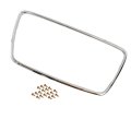 Bumper Grille Chrome Molding Trim Front For Mitsubishi Lancer Ralliart Gt 2009 2010 2011 2012 2013 2014 2015 Replace 6400b398
