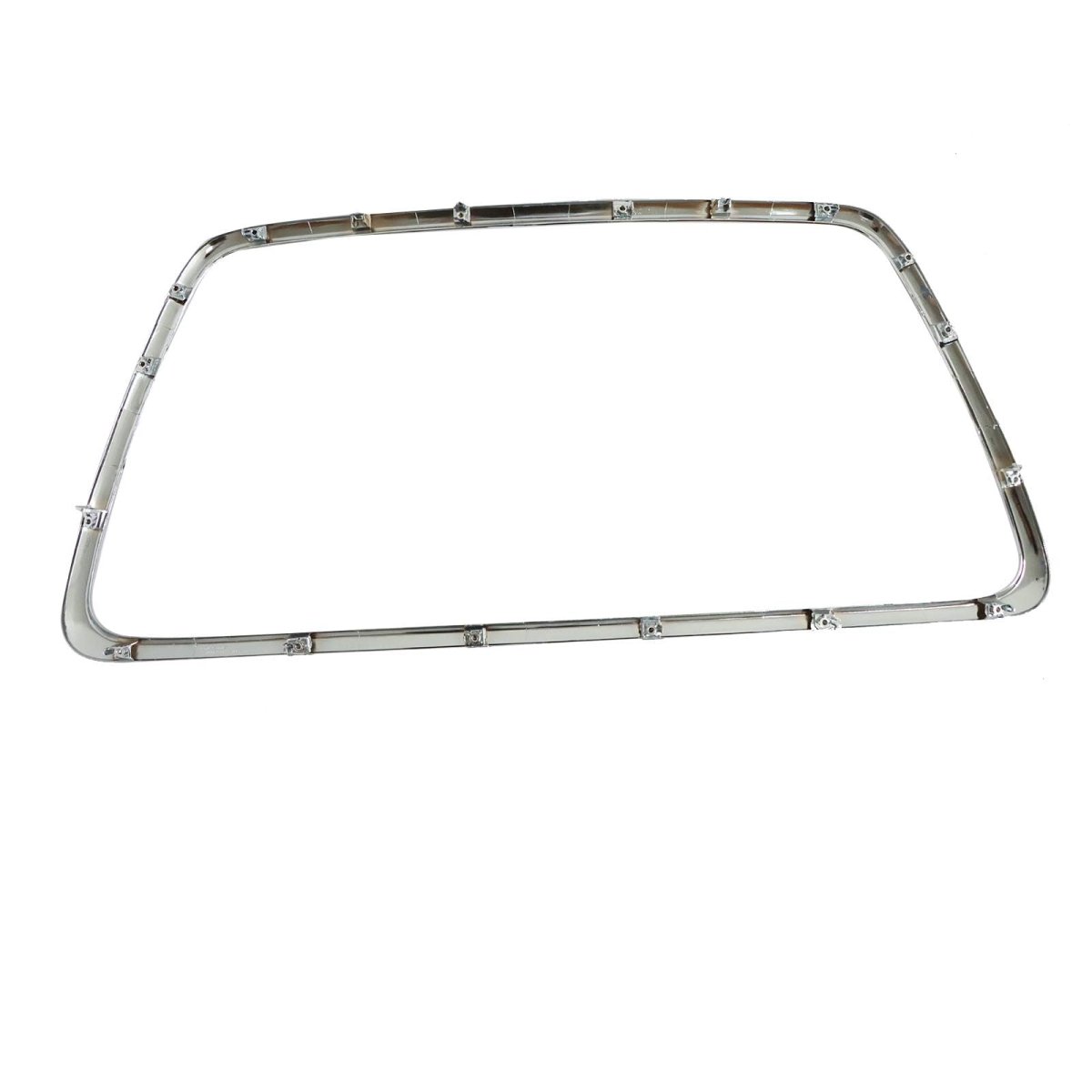 Bumper Grille Chrome Molding Trim Front For Mitsubishi Lancer Ralliart Gt 2009 2010 2011 2012 2013 2014 2015 Replace 6400b398