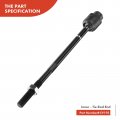 A-premium Set Of 6 Front Lower Ball Joint Inner Outer Tie Rod End Compatible With Buick Riviera 92-96 Cadillac Allante 92-93