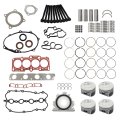 Engine Overhaul Kit Pistons Seals Replacement For A4 2 0 Tfsi Bwa Bpy Ea113 N0122731 I 20mm