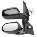 Aintier Towing Mirrors Fit For 2012-2016 Honda Cr-v Power Heated Manual Folding W Cover Adjustment Black Driver And Passenger