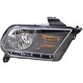 Bap Fits 10-13 Mustang Right Passenger Halogen Headlamp Assembly With Grey Trim 