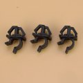 Beler 3pcs Car Hood Prop Support Clamp Rod Retainer Clip Fastener Fit For Suzuki