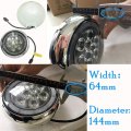 Nslumo Mini Led Rally Drl Light 18w High Power Dc12v Canbus Daytime Running Halo Fog Lamp Kit For R55 R56 R58 R59 Driving