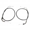 Madhornets Throttle Cable Wires For Yamaha Xvs400 Ds400 V-star 96-12 Xvs650 98-15 Black 