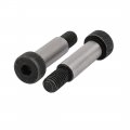 Uxcell 2pcs 40cr Steel Shoulder Bolt 12mm Dia 35mm Length M10x18mm Thread