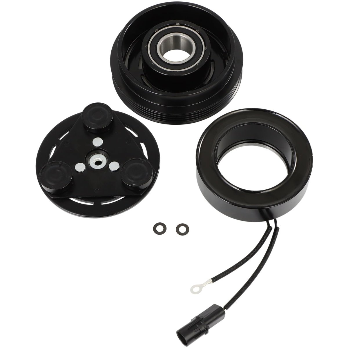 Ac Compressor Clutch For Hyundai Tucson 2 0l005009 Elantra 2 2001 2006 Tiburon 2 2003 2008 Hs15 Type Pulley Diameter 123mm