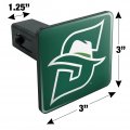 Stetson University Primary Logo Tow Trailer Hitch Cover Plug Insert 1 4 Inch 25