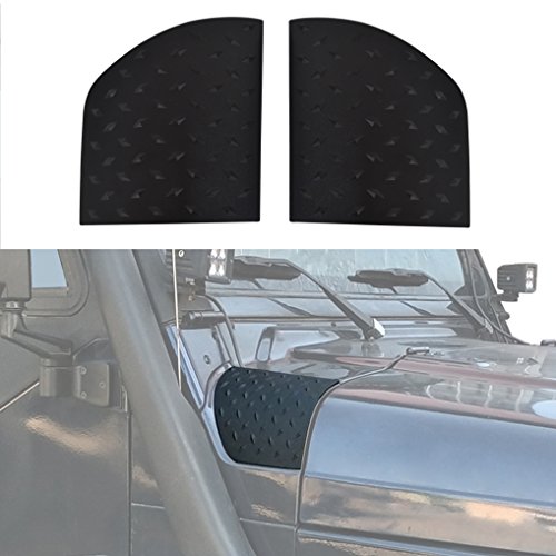Opar New Black Cowl Special Body Armor For 1997-2006 Jeep Wrangler Tj Unlimited