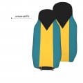 Bahamas Flag Car Seat Covers Fronts-universal Automotive Seat Full Set Of 2 Pcs Fits Most Cars Suv And Truck