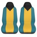 Bahamas Flag Car Seat Covers Fronts-universal Automotive Seat Full Set Of 2 Pcs Fits Most Cars Suv And Truck