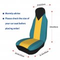 Bahamas Flag Car Seat Covers Fronts-universal Automotive Seat Full Set Of 2 Pcs Fits Most Cars Suv And Truck
