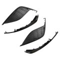 2pair Front Lower Fog Light Lamp Cover Bumper Grille Molding Trim For Toyota Camry Xse Se E 2021-2023 Replace 81481-06240