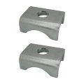 A A Trailer Axle Spring Perch Seats For 1-3 4 Round Tube Mount Pad Fits 2000 Lb 2200 Steel Weld On 2 Pack 