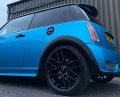 Unicus Direct Fit Petrol Gas Cap Door Handle Covers W O Comfort Access No Push Button For Mini Cooper S R53 01-06 Gloss Black 