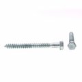 Prime-line Hex Lag Screws 3 8 In X 4 A307 Grade A Hot Dip Galvanized Steel 50 Pack