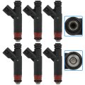 Fj320 Fuel Injectors Compatible For 2000-2007d Taurus 2000-2005 Mercury For Sable Replace 800-1323n Fj10538 Cm5130 89052841 