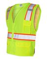 Ml Kishigo 1163 Ultra-cool Mesh Back Solid Front Vest Extra Large Lime 