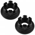 Caltric 2x Rear Wheel Nut For Yamaha Breeze 125 Yfa1 1989 1991 1992 1993 1994 1995-2004 