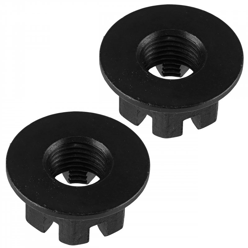 Caltric 2x Rear Wheel Nut For Yamaha Breeze 125 Yfa1 1989 1991 1992 1993 1994 1995-2004