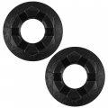 Caltric 2x Rear Wheel Nut For Yamaha Breeze 125 Yfa1 1989 1991 1992 1993 1994 1995-2004