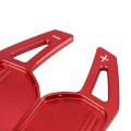 X Autohaux Pair Red Car Steering Wheel Shift Paddle Cover Shifter Extension For Audi A3 A4l A5 A6 A7 A8 S5 Q5 Q7