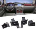 Car Center Dash Ac Air Vent Improve Circulation Left Dashboard Conditioning Outlet Kit Replacement For Lx570 2007-2015 J200 