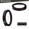 Scosche Ss65 Universal 1 Speaker Spacer For 0 6 5 Speakers Compatible With Most Import And Domestic Vehicles Pair