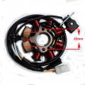 Magneto 8-pole Stator Coil W 2 Pin Plulg Loose Wire For 50cc Gy6 Atv Engine Part Scooter Quad