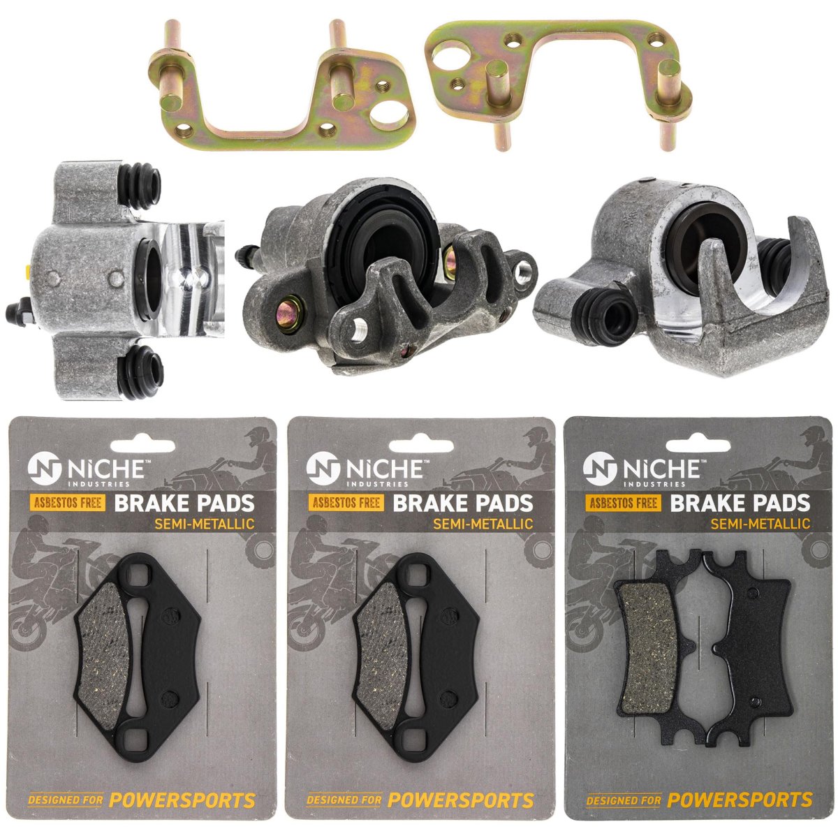 Niche Caliper Kit For Polaris Trail Blazer Boss 350 250 Scrambler 500