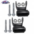 Tom 2pcs Pair Of Rear Leaf Spring Shackle Kit For 1998-2003 Dodge Durango 52039315 722059