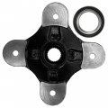 Caltric Rear Left Or Right Wheel Hub With Bearing Compatible Polaris Scrambler 850 2015-2022