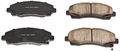 Z16 Replacement Ceramic Brake Pads Front 16-1102 For Acura Tl 2009 To 2014 And Honda Ridgeline 2006 2011 Low Dust Metallic 