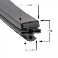 Leer 852ua50mg Gasket Magnetic Door Seal 27 X 46 1 4 Compatible With Part 