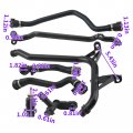 Carbhub Expansion Tank Radiator Heater Coolant Water Hose Fit For Bmw 320i 323i 325i 328i 330i