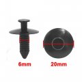Uxcell 10 Pcs Retainer Clips Plastic Drive Rivets Flaps Bumper Fender Push For Bmw
