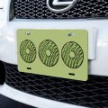 Graphics More Mint Chocolate Chip Donut Yummy Green Novelty Metal Vanity Tag License Plate