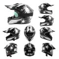Tcmt Black Kids Youth Motorcycle Motocross Offroad Helmet Dirtbike Street Bike Karting Bmx Mx Atv Full Face Gloves Goggles Dot 