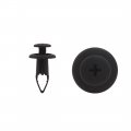 40 Pcs 10mm Hole Plastic Rivet Trim Panel Car Door Retainer Clips For Auto 