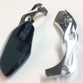 Httmt Mt400-012- Chrome Motorcycle Mirrors With Fire Flame Bar For Cbr600 600rr 900rr 929rr 954rr 1000rr Rc51 Kawasaki Ninja