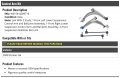 Front Lower Control Arm Ball Joint And Sway Bar Link Kit 4 Piece With 2 Studs Compatible 2008 Pontiac G6