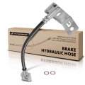 A-premium Rear Passenger Brake Hydraulic Hose Compatible With Select Ford Models For F-350 Super Duty 2017 2018 2019